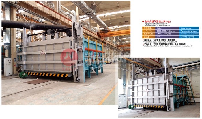 台车式燃气预退火炉(6台) 台车式燃气预退火炉(6台)