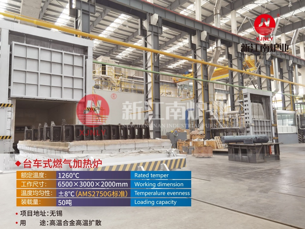 台车式燃气加热炉 台车式燃气加热炉